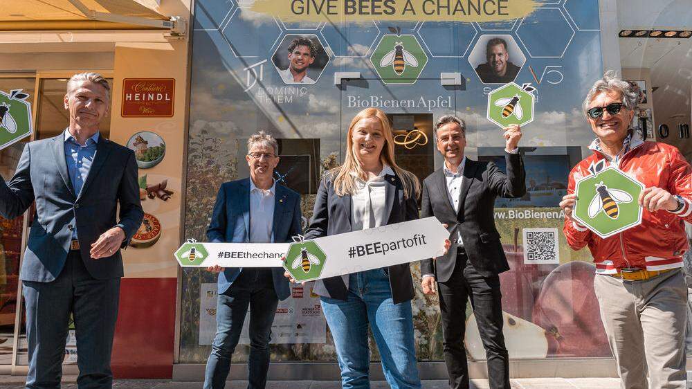 &quot;Give bees a Chance&quot; - Am Dienstag wurde der BEEpoint in der Grazer Innenstadt eröffnet