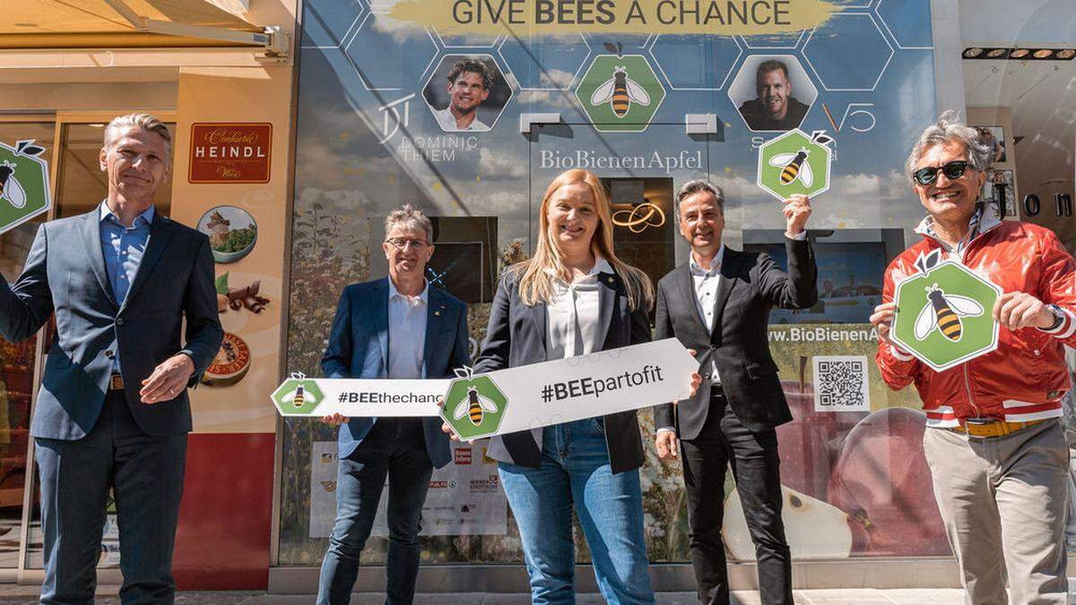 &quot;Give bees a Chance&quot; - Am Dienstag wurde der BEEpoint in der Grazer Innenstadt eröffnet