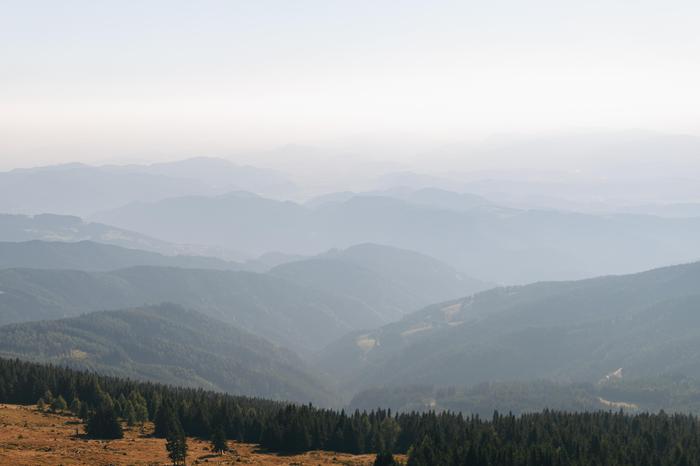 Der Ausblick von der Saualpe