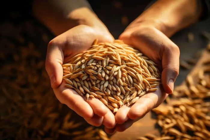 Informieren Sie sich, welche Nahrungsmittel gesund fürs Herz sind. Im Bild: Weizenkeime