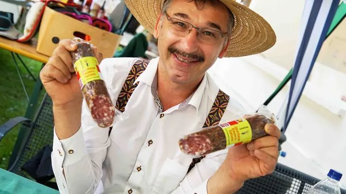 Das Jauntaler Salamifest lief unter dem Motto „Kirche – Kunst – Kultur – Kost“.