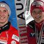 Die Kärntner Hannah Wiegele (rechts) und Daniel Tschofenig vergoldeten sich bei der Junioren-Weltmeisterschaft in Lahti