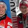 Die Kärntner Hannah Wiegele (rechts) und Daniel Tschofenig vergoldeten sich bei der Junioren-Weltmeisterschaft in Lahti