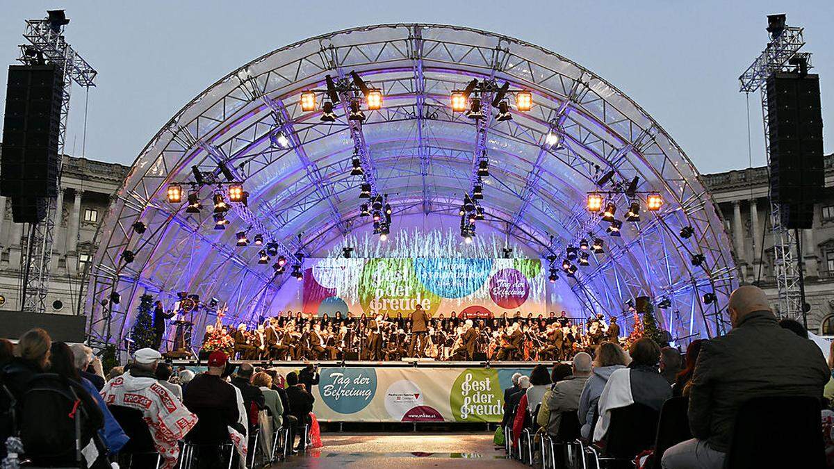 Die Wiener Symphoniker beim &quot;Fest der Freude&quot; 2018