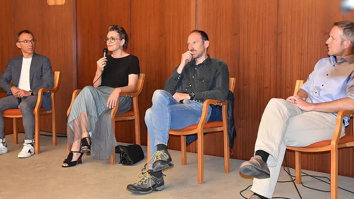 Ihnen gab die Coronakrise Schwung: Werner Zanier, Katharina Hradecky, Gernot Walder und Michael Hohenwarter