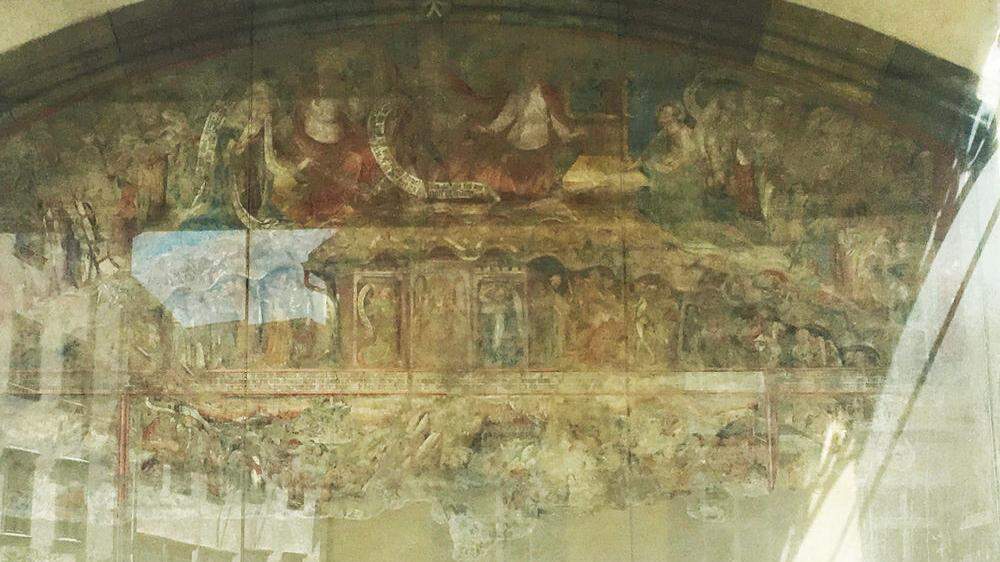Das Gottesplagenbild am Grazer Dom