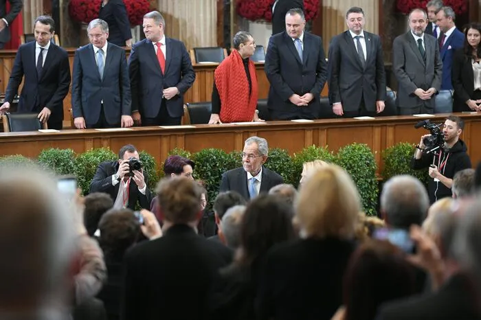 Mehr Bilder aus dem Parlament in Wien...