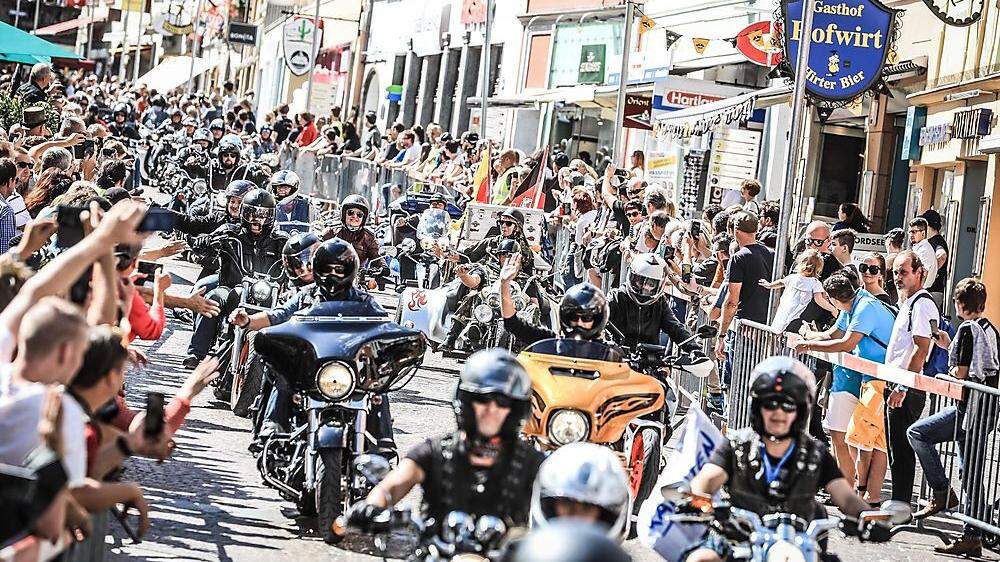 Die Harley-Parade wurde offiziell abgesagt