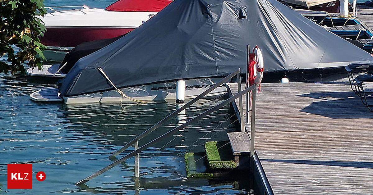 motorboot unfall wörthersee