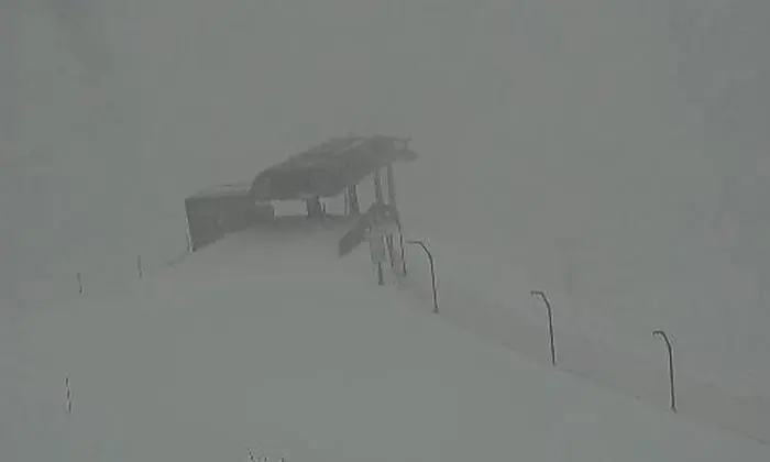 Grau präsentiert sich die Turrach