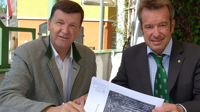 Guido Jaklitsch (rechts) tritt gegen Tourismusobmann Karlheinz Hödl (links) an
