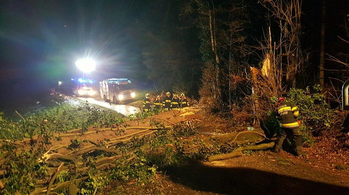 Hunderte Feuerwehrleute aus dem Bezirk Deutschlandsberg standen Dienstag ab den frühen Morgenstunden im Sturmeinsatz.