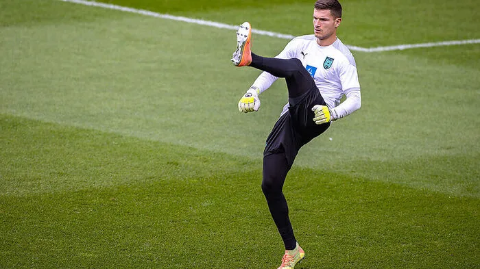Pavao Pervan (VfL Wolfsburg) saß beim Heim-0:0 gegen Augsburg auf der Bank. Der Ex-LASK-Keeper hält bei drei Einsätzen in dieser Spielzeit.