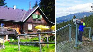 Die Aussichtsplattform Bernsteiner Ofen und die Steinberger Hütte sollen wichtige Punkte im zukünftigen Naturerlebnispark werden