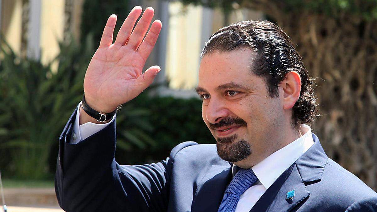 Libanons Ministerpräsident Saad Hariri