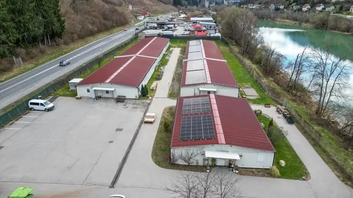 Asylquartier in Villach Langauen Photovoltaik 