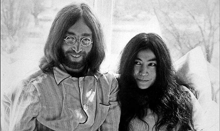 Bed-ins auf der Hochzeitsreise: Lennon und Ono 