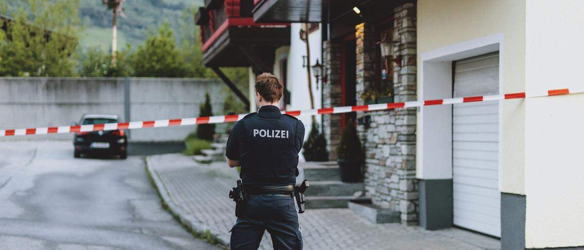 Der Tatort im Salzburger Pinzgau: das Wohnhaus des Opfers
