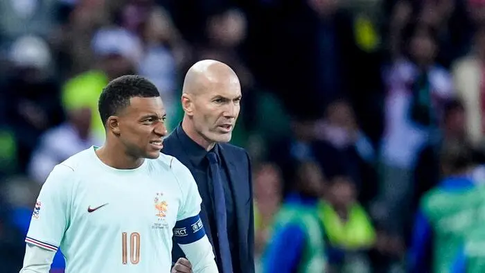 Kylian Mbappe, Zinedine Zidane