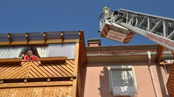 Klicken Sie sich durch die Fotos des Feuerwehreinsatzes!