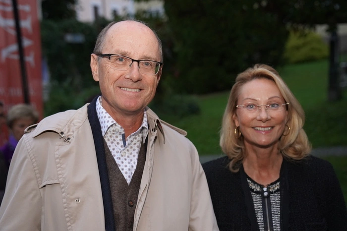 Wolfgang Dietrich mit Gattin Claudia
