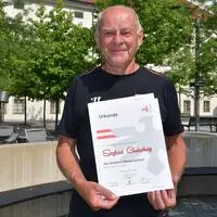 Sigi Grutschnig wurde beim „Sommerfest des Schneesports“ ausgezeichnet