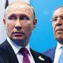 Wladimir Putin und Sergej Lawrow