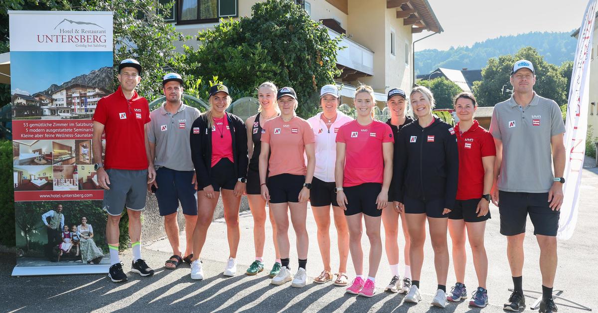 The ÖSV aces are preparing for the season overseas in August