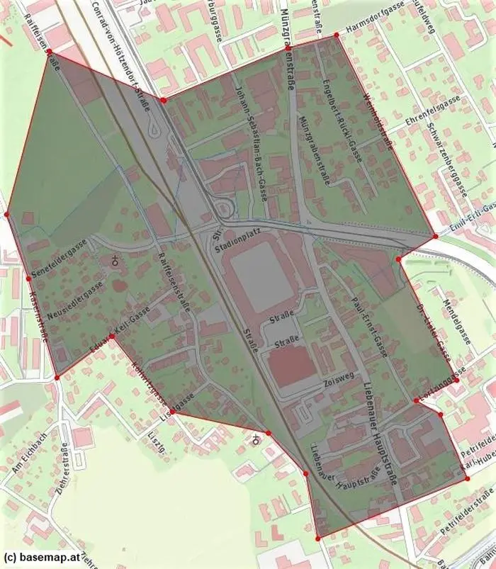 Der Sicherheitsbereich galt rund um das Stadion zwischen 13 und 22 Uhr