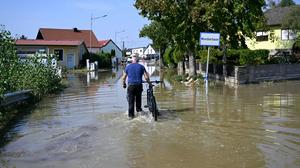 Die Regenfälle fluteten ganze Ortschaften