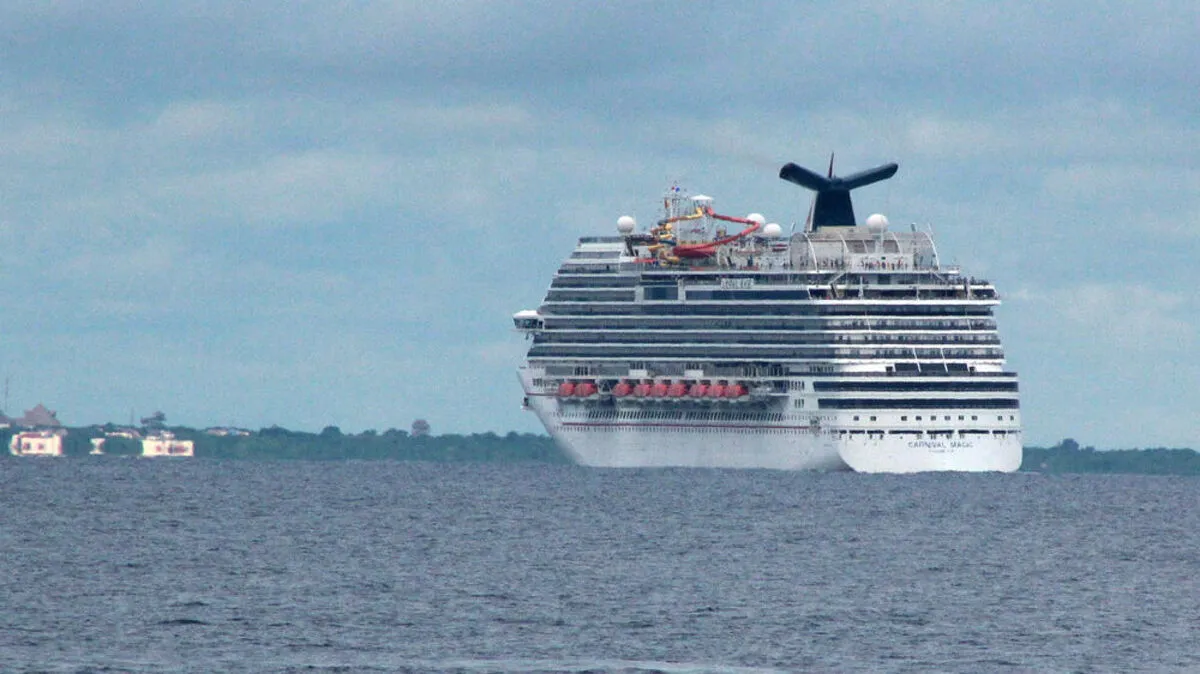 Ein Schiff der Carnival-Flotte