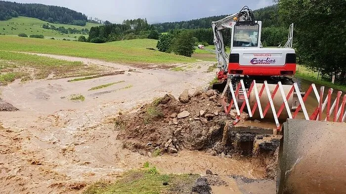 Am Mittwoch traf es Guttaring schwer