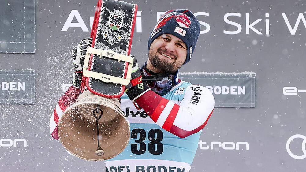 Eine der größten Sensationen des Weltcups: Der kaderlose Johannes Strolz fuhr in Adelboden zum ersten Sieg seiner Laufbahn