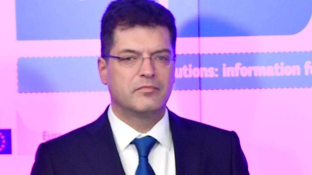 EU-Kommissar Janez Lenarcic 