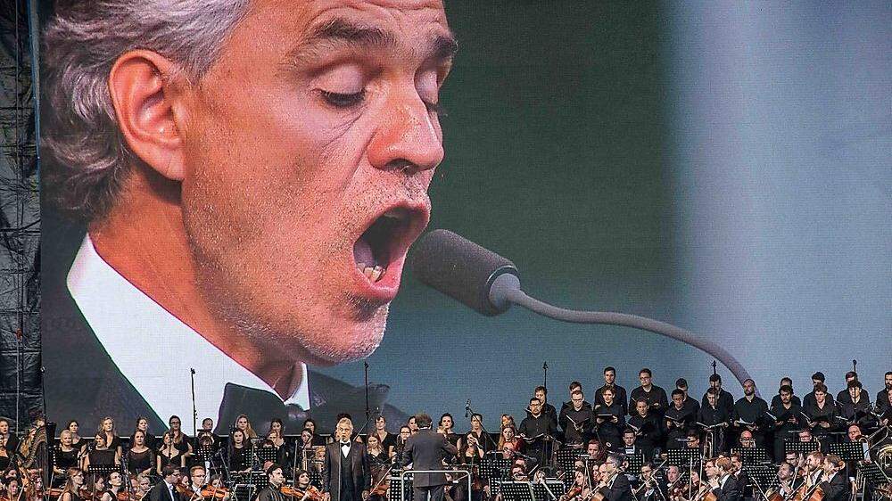Andrea Bocellis Konzert hätte am 12. September stattfinden sollen. 
