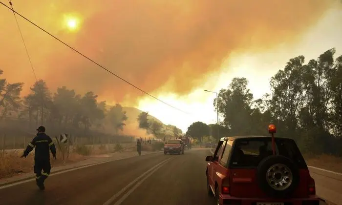 In der Nähe von Patras