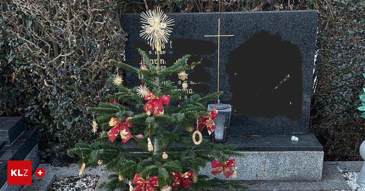 Christbaum-samt-Erinnerungsst-ck-von-Grab-in-Niklasdorf-gestohlen