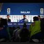 Der Andrang bei der Pressekonferenz von Argentinien und Teamchef Lionel Scaloni in Texas war enorm 