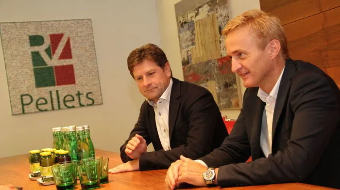 Dietmar Riegler (links) und Otto  Zechmeister ringen mit der  Hypo Bad Bank Heta um den Bestand ihrer RZ-Gruppe mit 270 Mitarbeitern