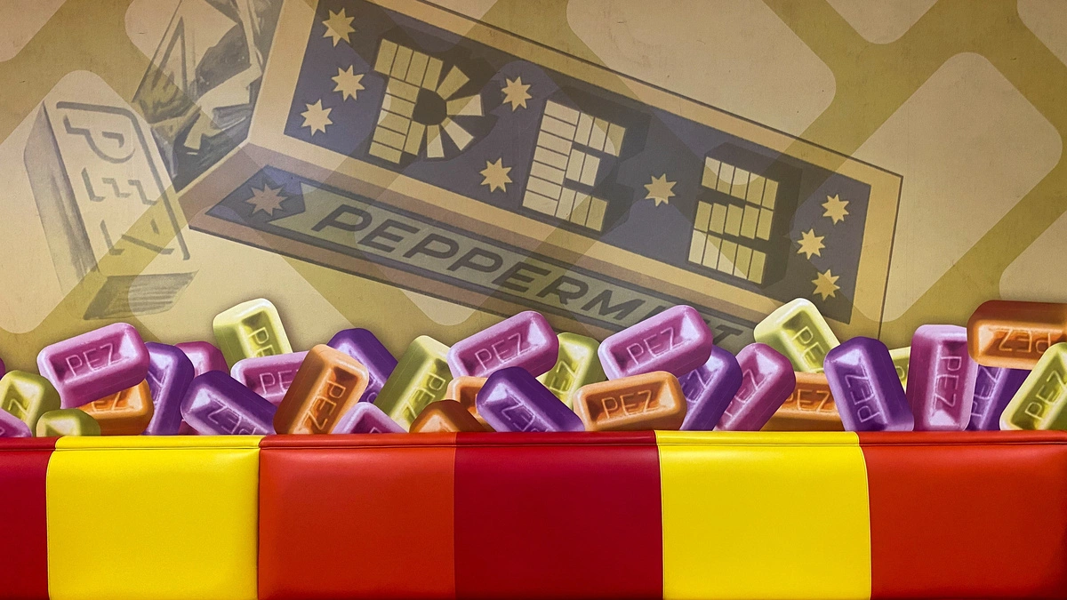 Rund 5 Milliarden PEZ-Einzelbonbons werden laut Hersteller jährlich produziert,
