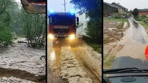 Auch in Mettersdorf am Saßbach wütete das Hagelunwetter