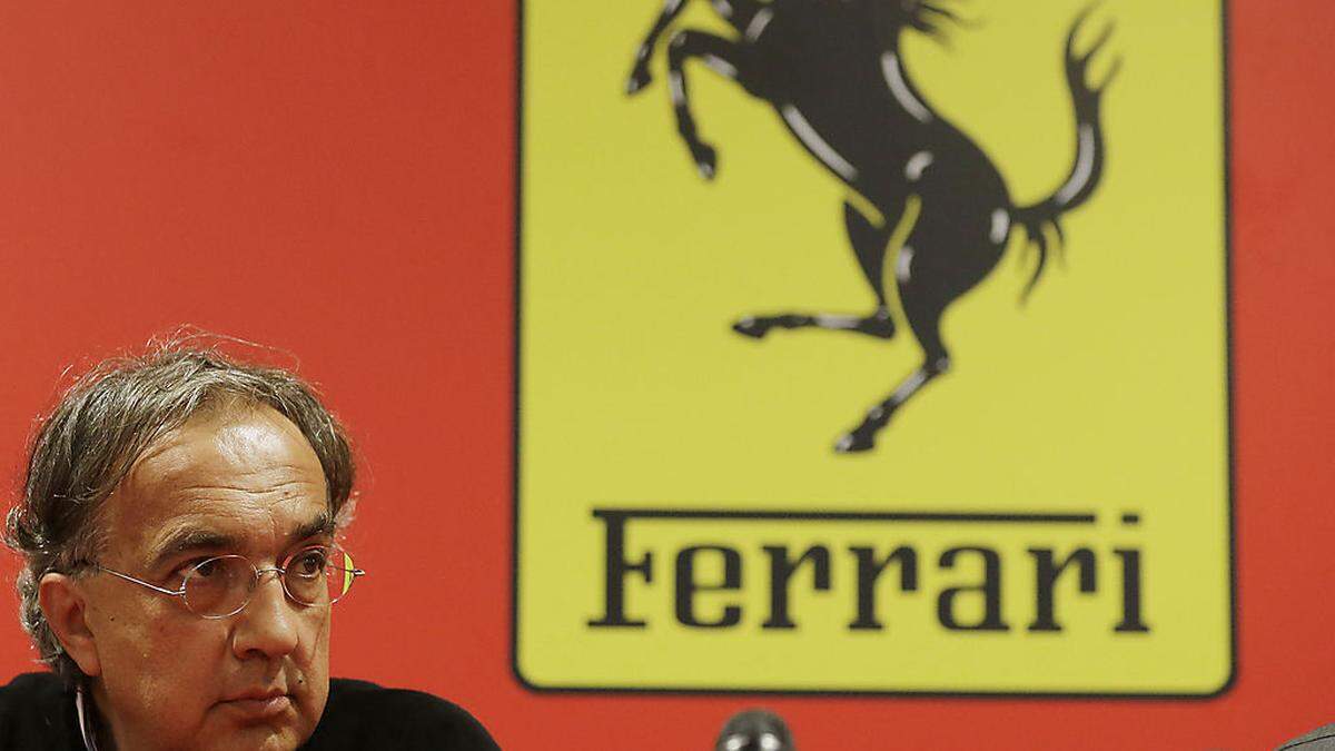 Ferrari-Chef Sergio Marchionne 