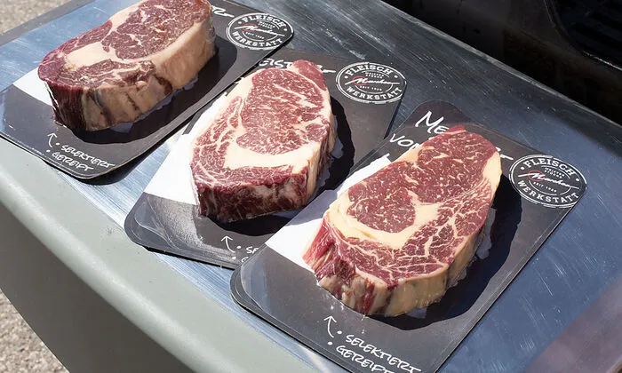 Perfekt gereift: Herrliche Stücke kommen in der Thermobox direkt zum Kunden nachhause