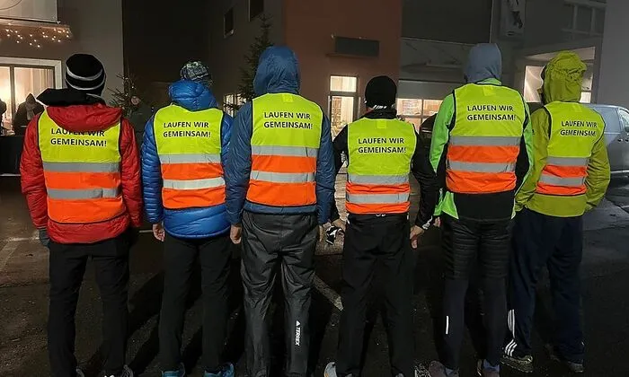 "Laufen wir gemeinsam" ist das Motto des Teams