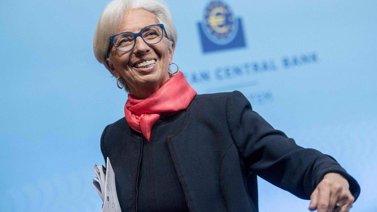 EZB-Präsidentin Christine Lagarde 