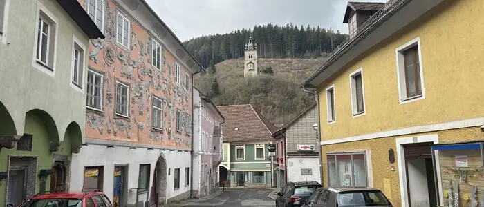 Der Schichtturm läutet traditionell die Schicht ein