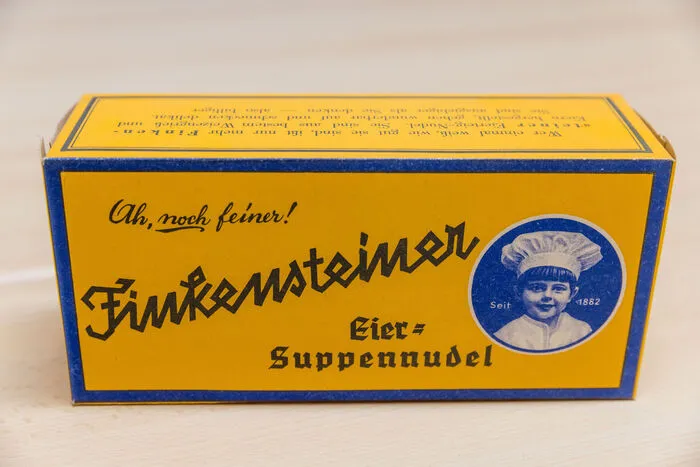 Eine Verpackung von anno dazumal