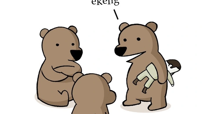Bärige Cartoons. Clemens Ettenauer (Hg.),Holzbaum Verlag,  48 Seiten um 5 Euro.