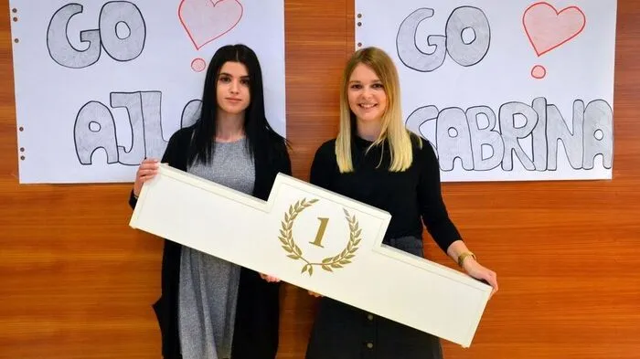 Ajla Kasupovic (18) und Sabrina Steiner (17) setzten sich gegen 45 Konkurrenten durch