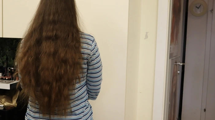 So lang waren Winklers Haare zuvor.